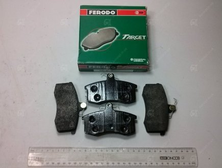 Колодки гальмівні дискові Ferodo TAR527 (фото 1)