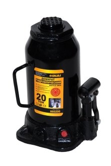 Домкрат гидравлический бутылочный 20т H 242-452мм Sigma 6101201 (фото 1)