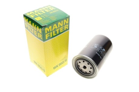 Фільтр палива -FILTER MANN WK 950/6 (фото 1)
