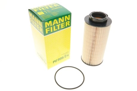 Фильтрующий элемент топливного фильтра DAF CF75, CF85, XF95 PU 999/2X MANN PU 999/2 X
