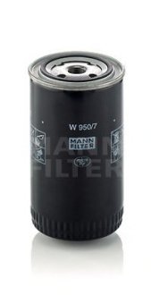 Фильтр масляный RVI Midliner, Massey Ferguson, Claas, Case MANN W 950/7 (фото 1)