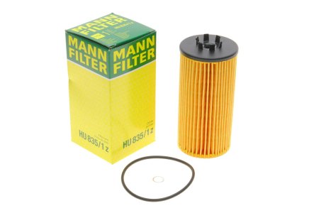 Фильтрующий элемент масляного фильтра HU 835/1Z = HU 835/1X MANN HU 835/1 Z (фото 1)