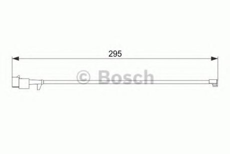 Датчик износа тормозных колодок 1 987 474 575 Bosch 1987474575 (фото 1)