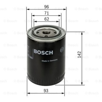 Фільтр масляний F 026 407 121 Bosch F026407121