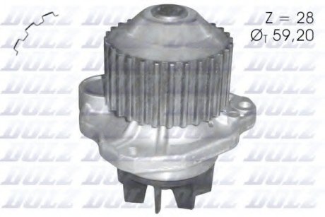 Насос системы охлаждения DZ DOLZ C123 (фото 1)
