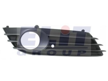 Решетка бампера переднего правая с отв. для противотум.фар -3/07 [сертифицирован] ELIT KH5052 998 EC (фото 1)