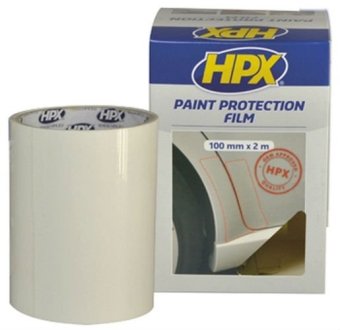 Антигравийная полиуретановая плёнка для защиты краски автомобиля. 100mm x 2m HPX PP1002 (фото 1)