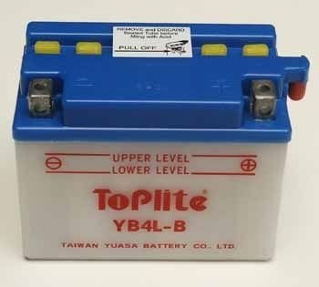 Мотоакумулятор TOPLITE YB4L-B (фото 1)