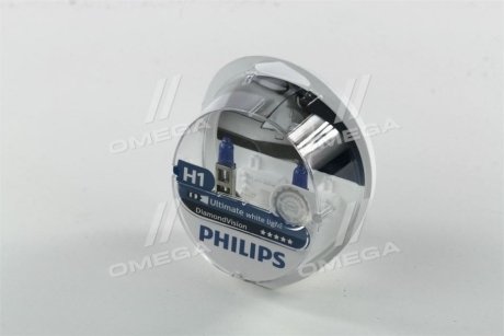 Лампа накаливания H1 12V 55W P14,5s Diamond Vision 5000K PHILIPS 12258DVS2 (фото 1)