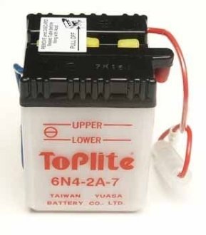 Мотоакумулятор TOPLITE 6N4-2A-7 (фото 1)