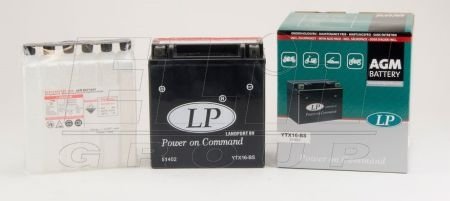 Мотоакумулятор LP AGM LP BATTERY YTX16-BS (фото 1)