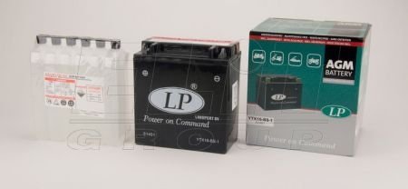 Мотоакумулятор LP AGM LP BATTERY YTX16-BS-1 (фото 1)
