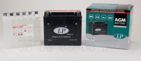 Мотоакумулятор LP AGM LP BATTERY YTX20L-BS (фото 1)