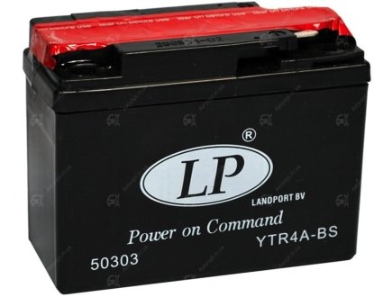 Мотоакумулятор LP AGM LP BATTERY YTR4A-BS (фото 1)