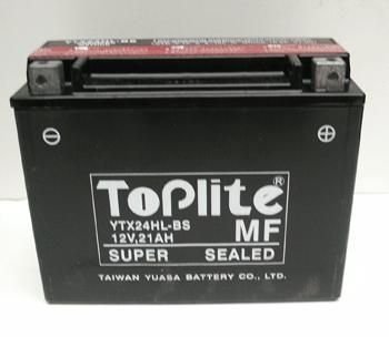 Мотоакумулятор TOPLITE YTX24HL-BS (фото 1)