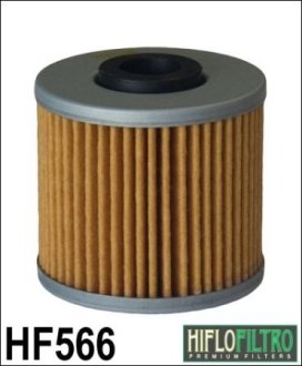 Масляный фильтр - - Kymco Scooter 125/200/300 `09- HIFLO FILTRO HF566 (фото 1)