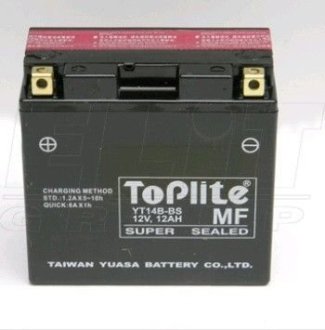 Мотоакумулятор TOPLITE YT14B-BS (фото 1)