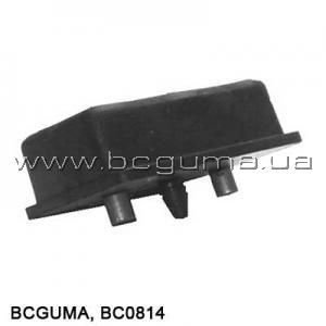 Подушка передньої ресори під метал (нижня) BCGUMA BC GUMA 0814