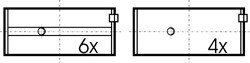 Комплект подшипника скольжения коленчатого вала Kolbenschmidt (KS) 77130618 (фото 1)