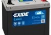 Аккумулятор 60Ah-12v EXCELL(230х172х220),R,EN390 EXIDE EB604 (фото 2)