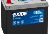 Акумулятор 60Ah-12v EXCELL(230х172х220),L,EN480 Азія EXIDE EB605 (фото 2)