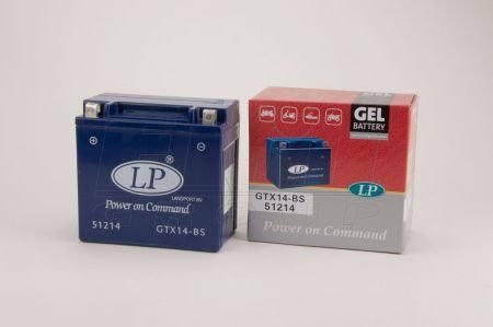 Мотоакумулятор LP GEL LP BATTERY GTX14-BS (фото 1)