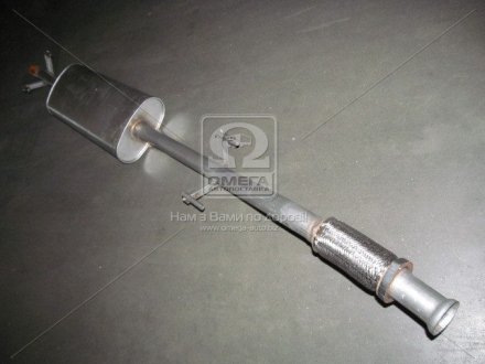 Глушник диам 60 мм MERCEDES SPRINTER 2.9 D (1995-2000) з передн. гофрой (вир-во) Polmostrow 13.142 (фото 1)