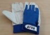 Робочі рукавички, шкіра+текстиль, розмір 11 ELIT UNI LEATHER GLOVES11 (фото 2)