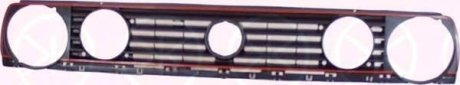 Решетка радиатора с крас. накладкой GTI 9/87- ELIT 9521 996 (фото 1)