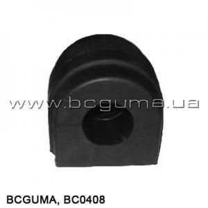 Подушка (втулка) переднього стабілізатора BCGUMA BC GUMA 0408