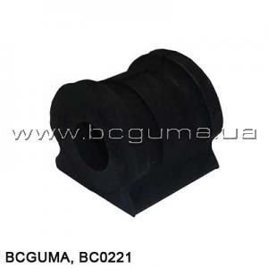 Подушка (втулка) переднего стабилизатора BC GUMA 0221 (фото 1)