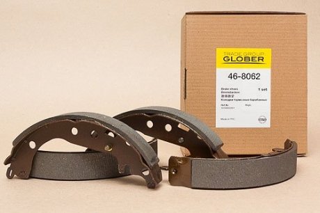 Колодки гальмівні задні GB (1014003351) Glober 46-8062 (фото 1)