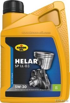 Масло моторное Helar SP LL-03 5W-30 (1 л) KROON OIL 33094