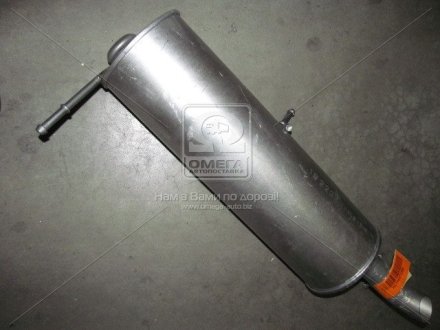 Глушник основний Peugeot 307 2.0i -16V 03, 02-06, 05, алюмінієвий Polmostrow 19.223