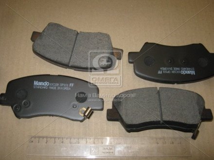 Тормозные колодки дисковые передние MND MANDO MPH47