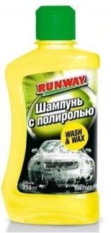 Шампунь с полиролью WASH & WAX RUNWAY RW2505 (фото 1)
