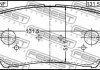 Колодки гальмівні передні комплект FEBEST 1201-ELANF (фото 2)