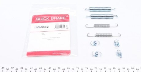 Монтажний комплект колодки QUICK BRAKE 105-0662 (фото 1)