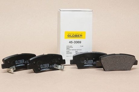 Колодки тормозные дисковые GB Glober 45-3369 (фото 1)