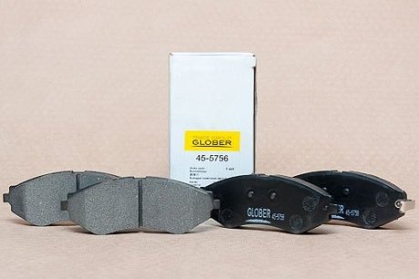 Колодки гальмівні дискові GB Glober 45-5756 (фото 1)