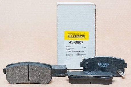 Колодки тормозные дисковые GB Glober 45-8607 (фото 1)