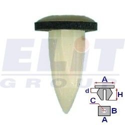 Кріпильні матеріали - 5 шт. ELIT R 11031 (фото 1)