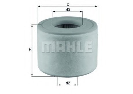 Фильтр воздушный MAHLE LX2607/2 (фото 1)