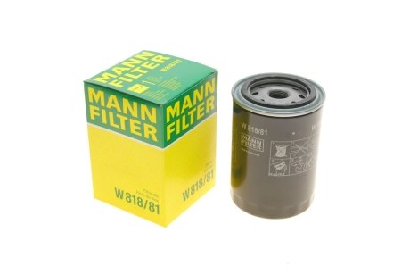 Масляний фільтр MANN W 818/81 (фото 1)