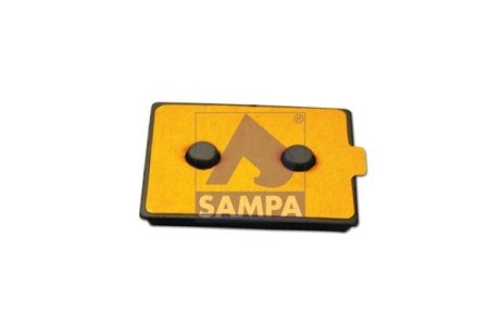 Опора рессоры MERCEDES 84x110x18 SMP Sampa 011.250