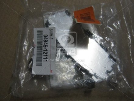Прокладка тормозных колодок антискрип Toyota 0494512111 (фото 1)