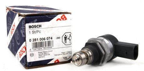 Клапан редукционный рейки топливной VW Crafter 2.0TDI Bosch 0281006074 (фото 1)