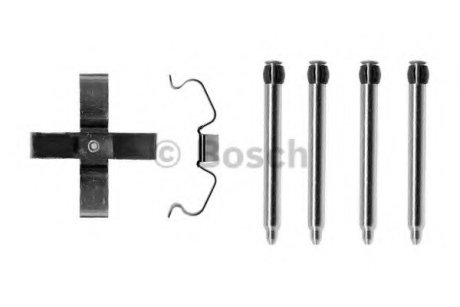 Комплектуючі, колодки дискового гальма Bosch 1 987 474 277 (фото 1)