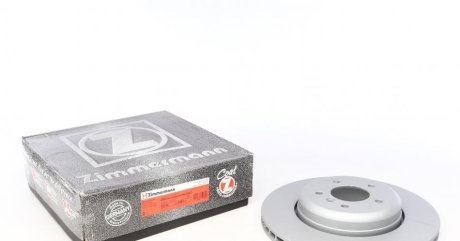 Диск тормозной (задний) BMW 5 (E60/E61)/ 6 (E63) 03-10 (345x24) (с покрытием) (вентилируемый) Otto Zimmermann GmbH 150.3461.20