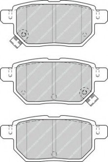Комплект тормозных колодок, дисковый тормоз FE Ferodo FDB4335 (фото 1)